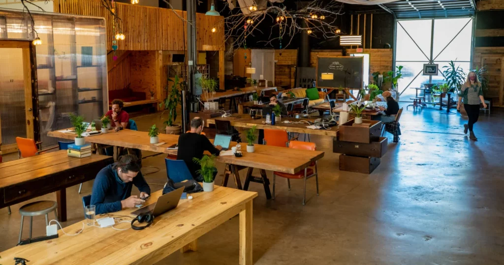 coworking office at austin